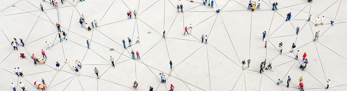 A large group of people