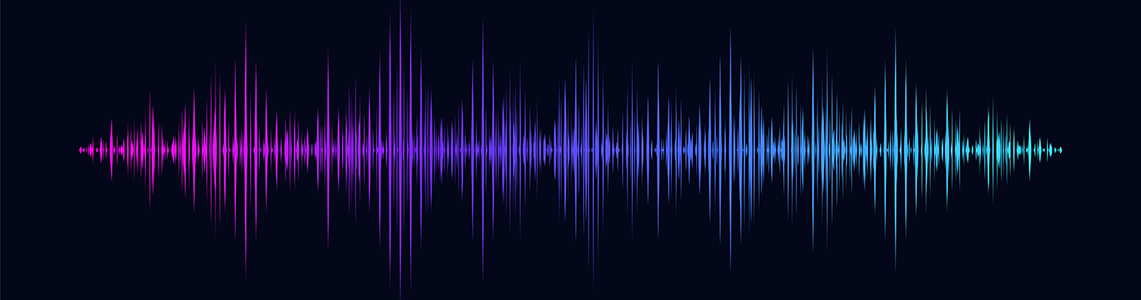 A soundwave visualisation